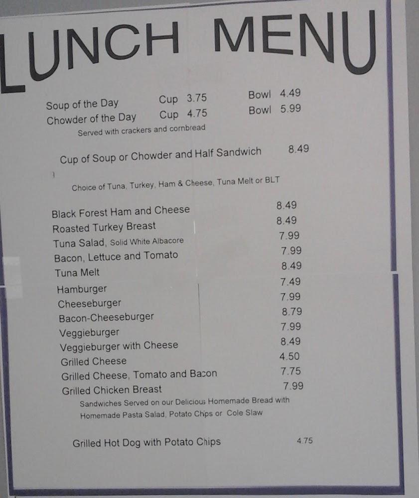 Schoolhouse Bakery, Cafe & Pastries Menu image 2
